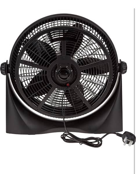 Black & Decker | Box Fan with 55 Watt Motor | 3 Speeds | Black 2