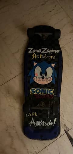 sonic skate board 0