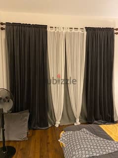 bedroom curtain set 0