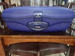 Samsonite hardshell blue suitcase 0