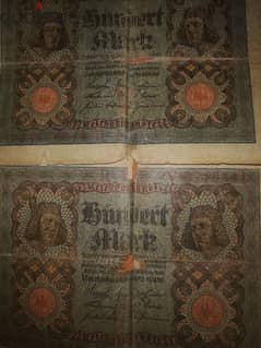 100 فرانك الماني قديم 0