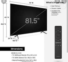 Tv Samsung 82 inch 0