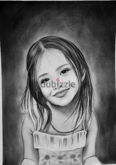 هدايا بورترية رسم الاشخاص يدوي