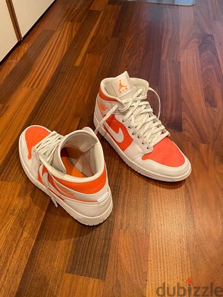 air jordan 1 mid se bright citrus 1