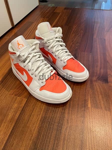 air jordan 1 mid se bright citrus 4