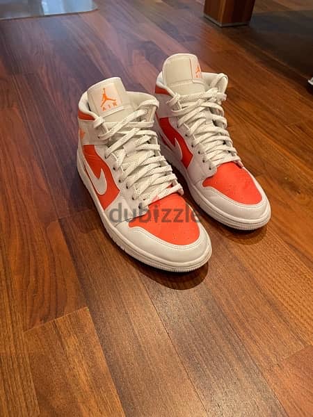 air jordan 1 mid se bright citrus 5