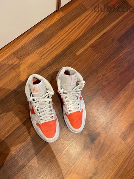 air jordan 1 mid se bright citrus 6