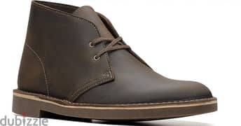 Clarks chukka boot boots original  بووت جديد هاف بوت كلاركس جلد طبيعي 0
