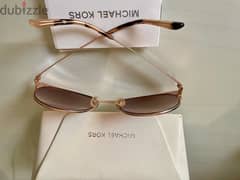 New Michael Kors sunglasses rose gold and pink leanses 0