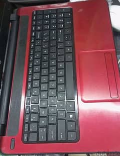 Hp noteBook 15 red Core i5 4th Ram 8 Hard 500 0