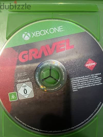 لعبة سباق  سيارات GRAVEL  للبيع او البدل