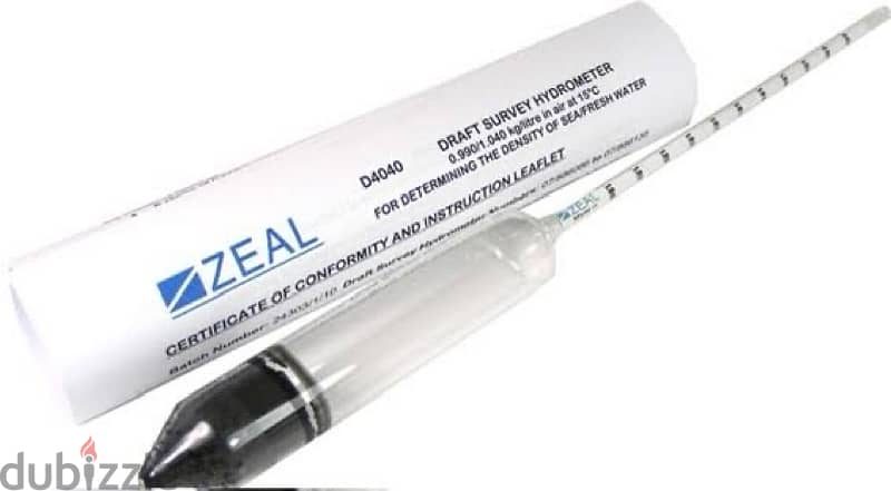 Draft Survey Hydrometer Zeal UK D4040 0