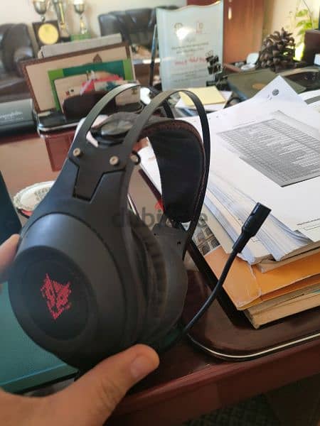 نبوو سماعات راس للالعاب بخاصية الغاء الضوضاء NUBWO N2 Gaming headset 0