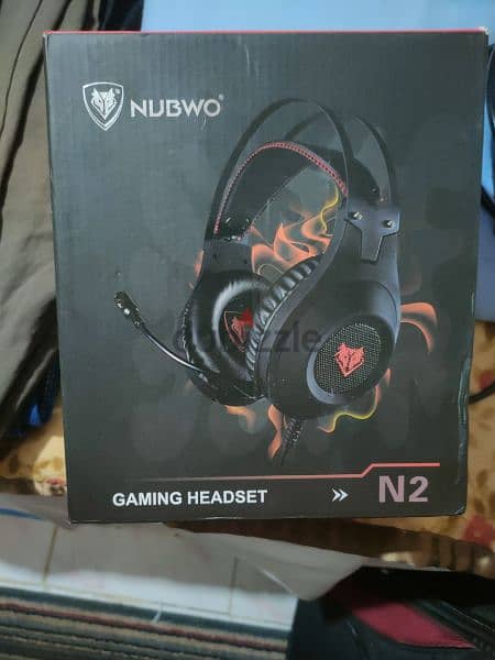 نبوو سماعات راس للالعاب بخاصية الغاء الضوضاء NUBWO N2 Gaming headset 5