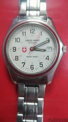 ساعة سويسرية أصلية بحالة الجديدة 0