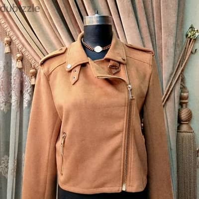 suede jacket brand motivi italian