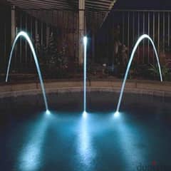Complete fiber optic pool fountain set 0