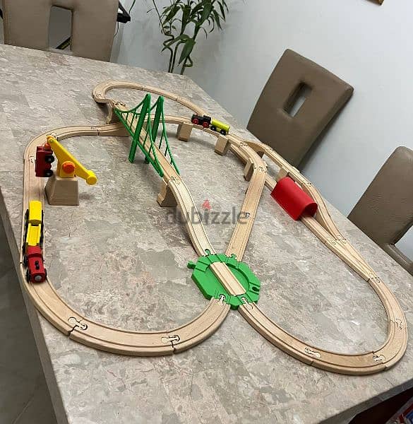 Battery operated train for best sale ikea track