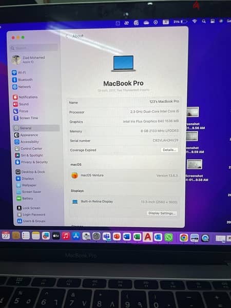 MacBook pro 2017 5