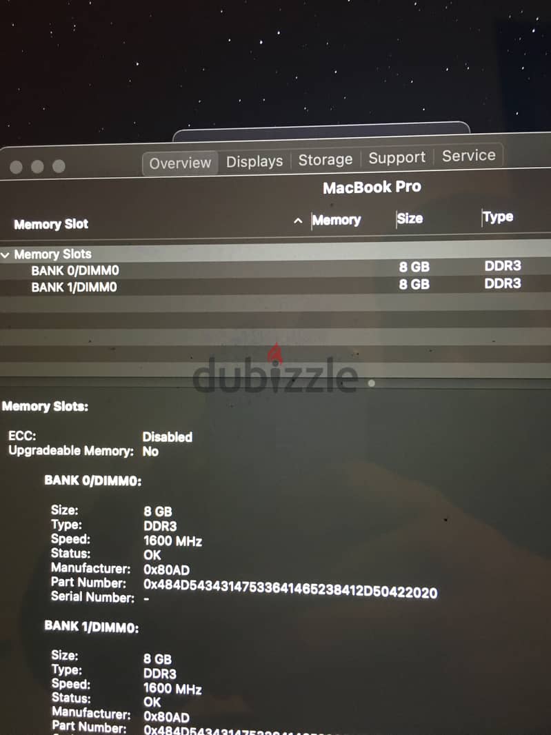 Macbook pro retina mid 2014 15" i7-512G-16G - Nvidia 2G 8