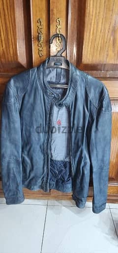 leather jacket Massimo dutti Original medium size