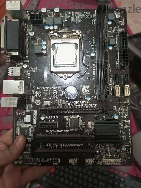 h81 gigabyte + pentium G3220 + 2gb ddr3 ram 2