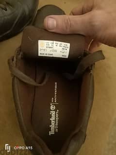 حذاء تمبرلاند اصلي مقاس 42 لون بني غامق للتواصل01115821277