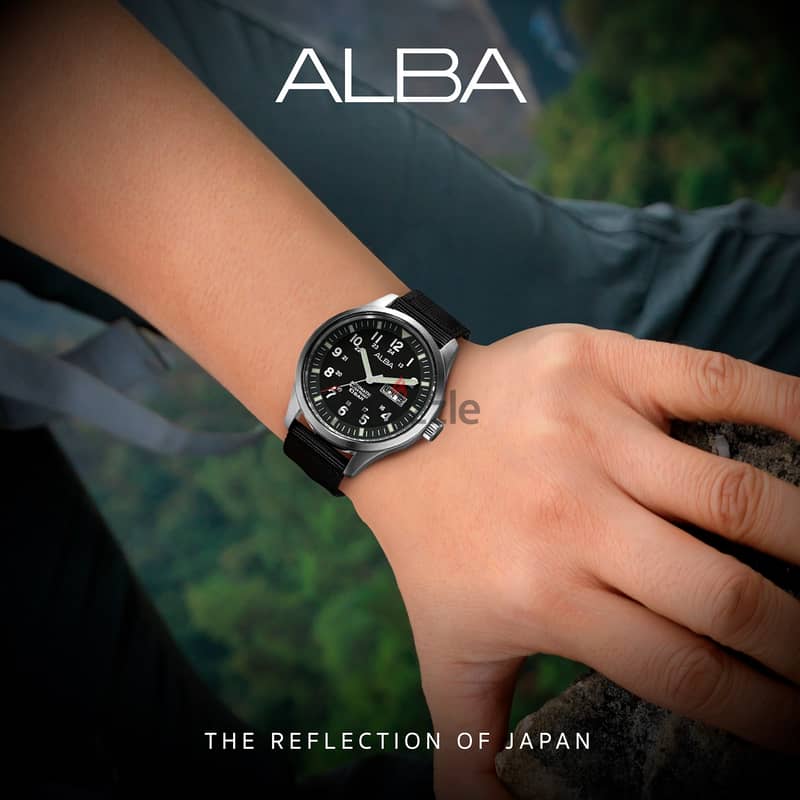 خصم 30% ألبا أوتوماتيك يابانية أصلية 100% جديدة لم تستخدم Alba AL4223X 9