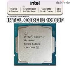Processor I3-10100f + motherboard gigabyte h410m 0