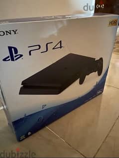 ps4 slim 500gb with 2 controllers 1 original and the other is copy