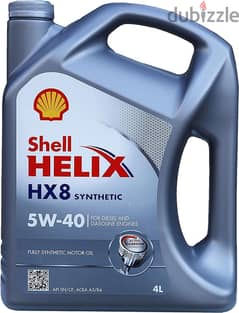 Shell Helix hx8 0