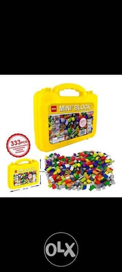 حقيبة مكعبات mini blocks قطعه 333 LEGO 0
