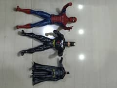 Spider-Man toy and 2batman toy for children 0