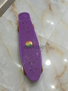 an amazing skateboard for children and playing 0