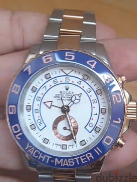 Rolex yachtmaster 2 mirror original
 Italy imported 
sapphire crystal 15