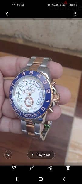 Rolex yachtmaster 2 mirror original
 Italy imported 
sapphire crystal 16