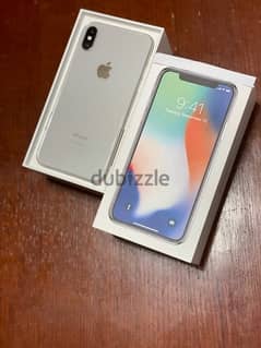 iPhone X - 64GB with box and charger 0