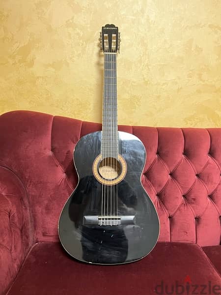 Suzuki SG-6LBK - Black Classical Guitar - Musical Instruments - 200205977