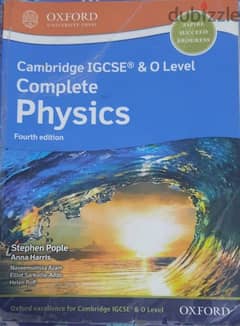 ORIGINAL IGCSE Physics O-Level Cambridge Fourth Edition 0