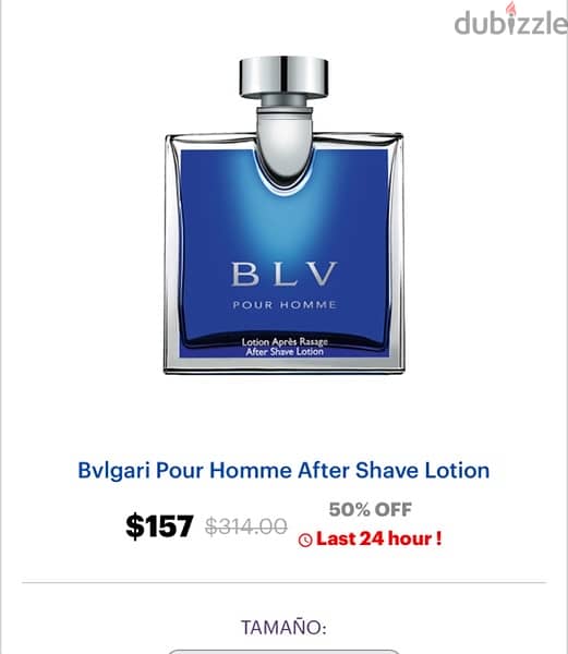 BLV original after shave lotion 5