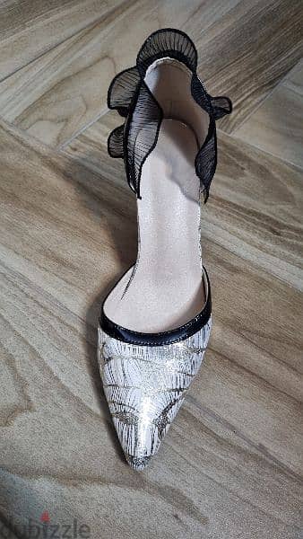 Women Soirée Shoe Size 40 (heels 9 cm) حذاء حريمي بكعب 0