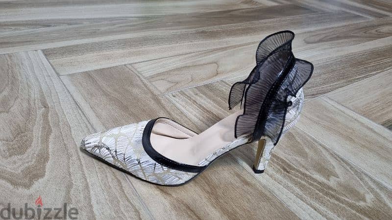 Women Soirée Shoe Size 40 (heels 9 cm) حذاء حريمي بكعب 2