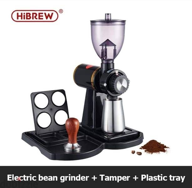 HiBREW Electric Coffee Beans Grinder G1 مطحنة هايبرو اسبريسو وامريكان 1