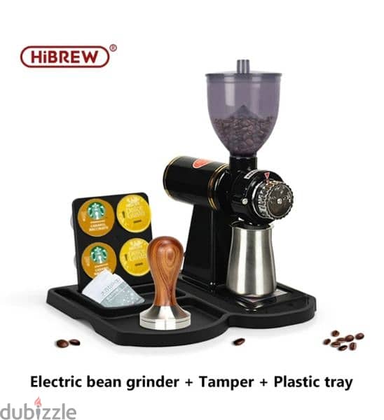 HiBREW Electric Coffee Beans Grinder G1 مطحنة هايبرو اسبريسو وامريكان 5