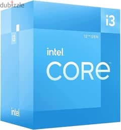 Intel core I3 12100 LGA 1700 processor 4-core 8-Thread (Max Boost 4.4 0