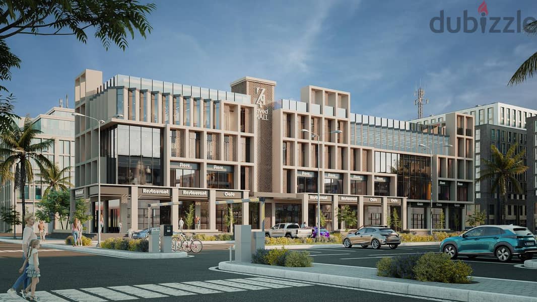 للبيع محل تجاري في قلب الشيخ زايد بجوار مستشفي بهية وسط اكبر كثافة سكن 1