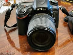 كاميرا NikonD7100 + lens 18-105 حالة ممتازة 0