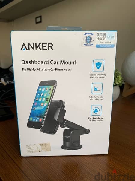 حامل هاتف مثبت للسيارة ANKER car mount dashboard Phone Holder 1