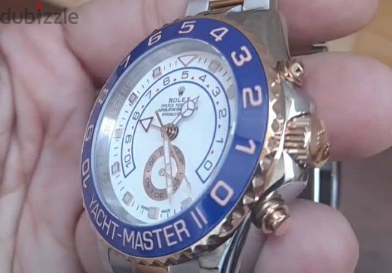 Rolex yachtmaster 2 mirror original
 Italy imported 
sapphire crystal 5