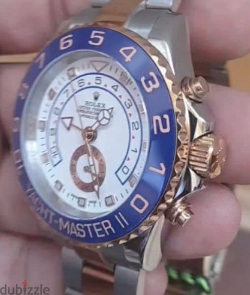 Rolex yachtmaster 2 mirror original
 Italy imported 
sapphire crystal 14